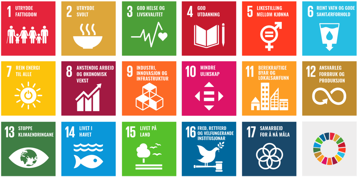 Ikon som viser FNS berekraftsmål
